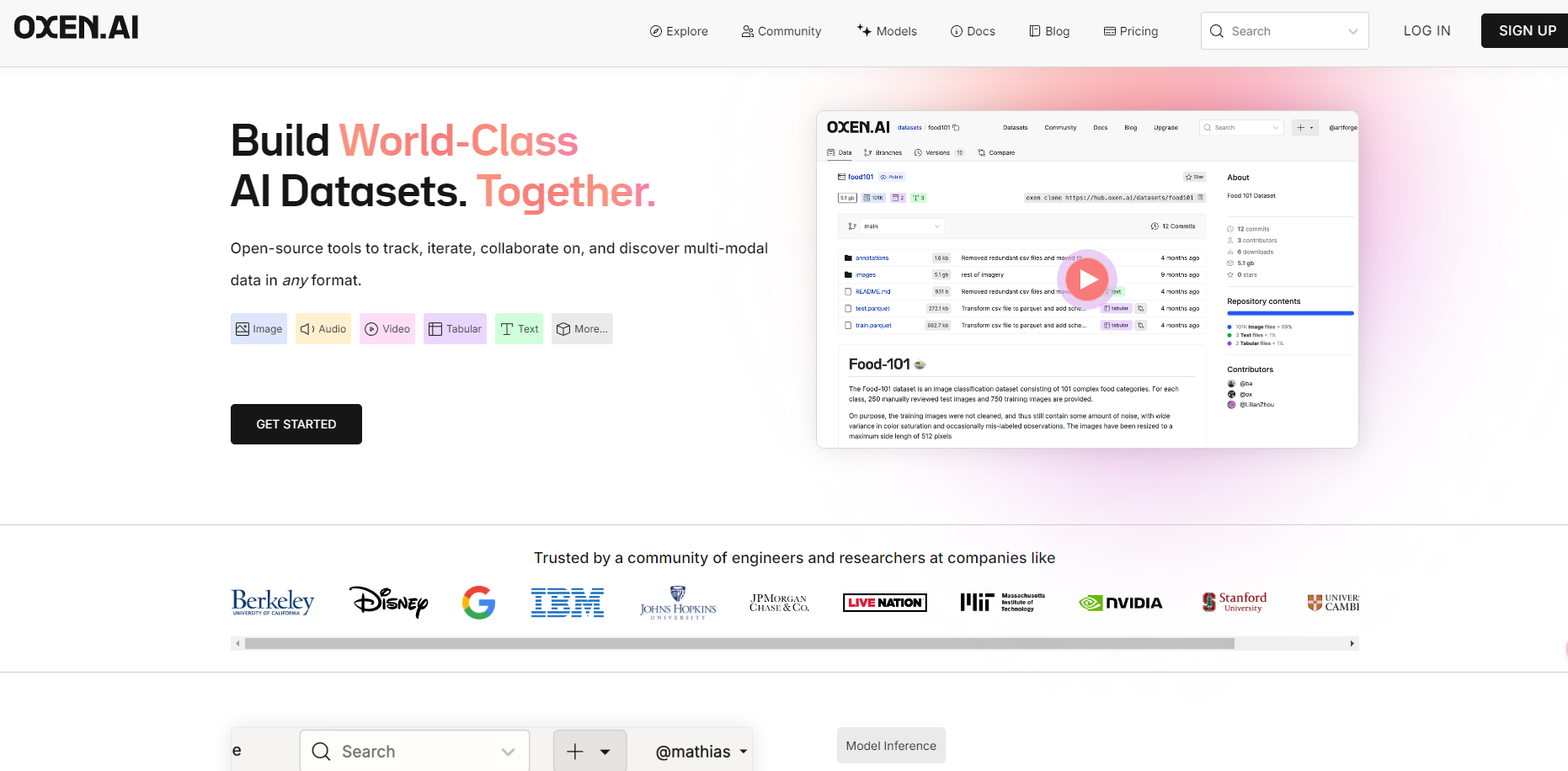 Oxen.ai gallery image