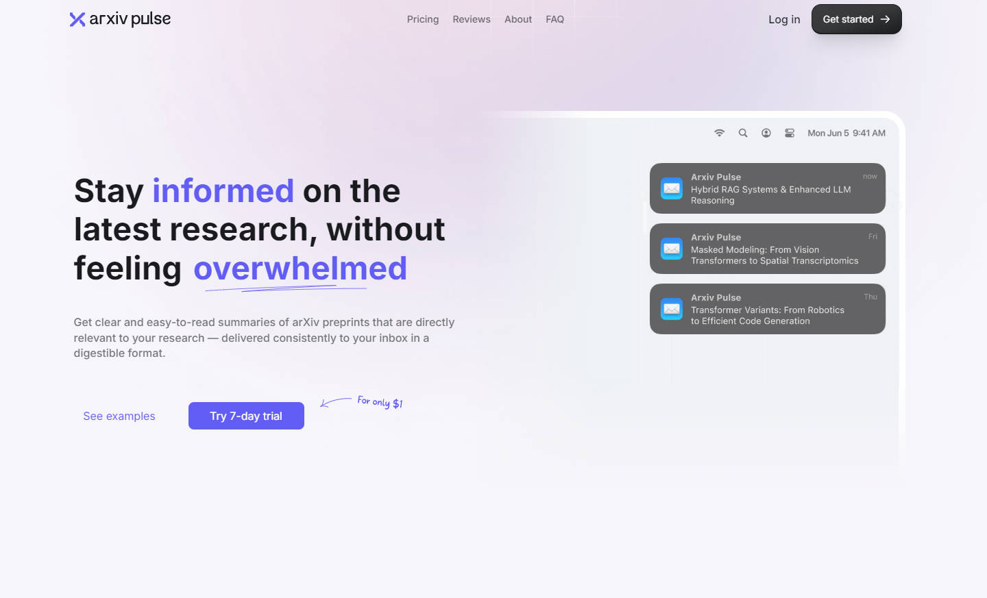 ArXiv Pulse gallery image