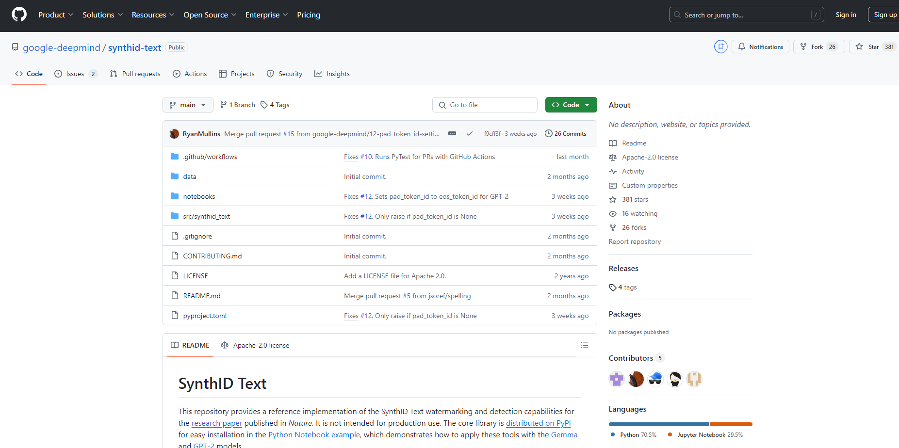 SynthID Text gallery image