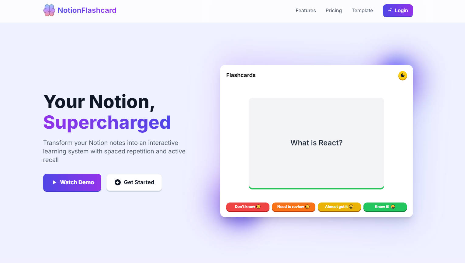 NotionFlashcard gallery image