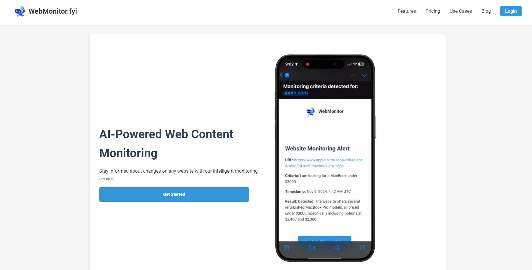 WebMonitor gallery image