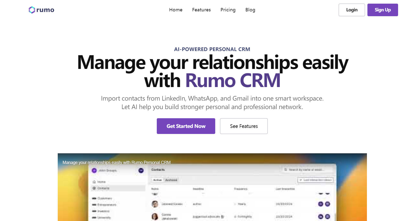 Rumo CRM gallery image