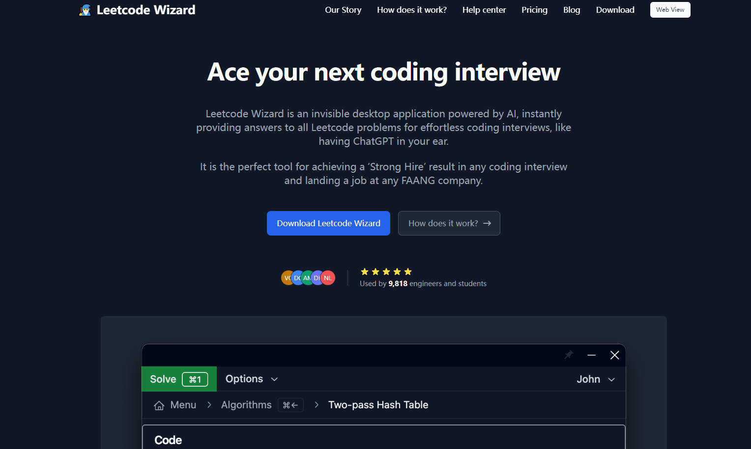 Leetcode Wizard gallery image