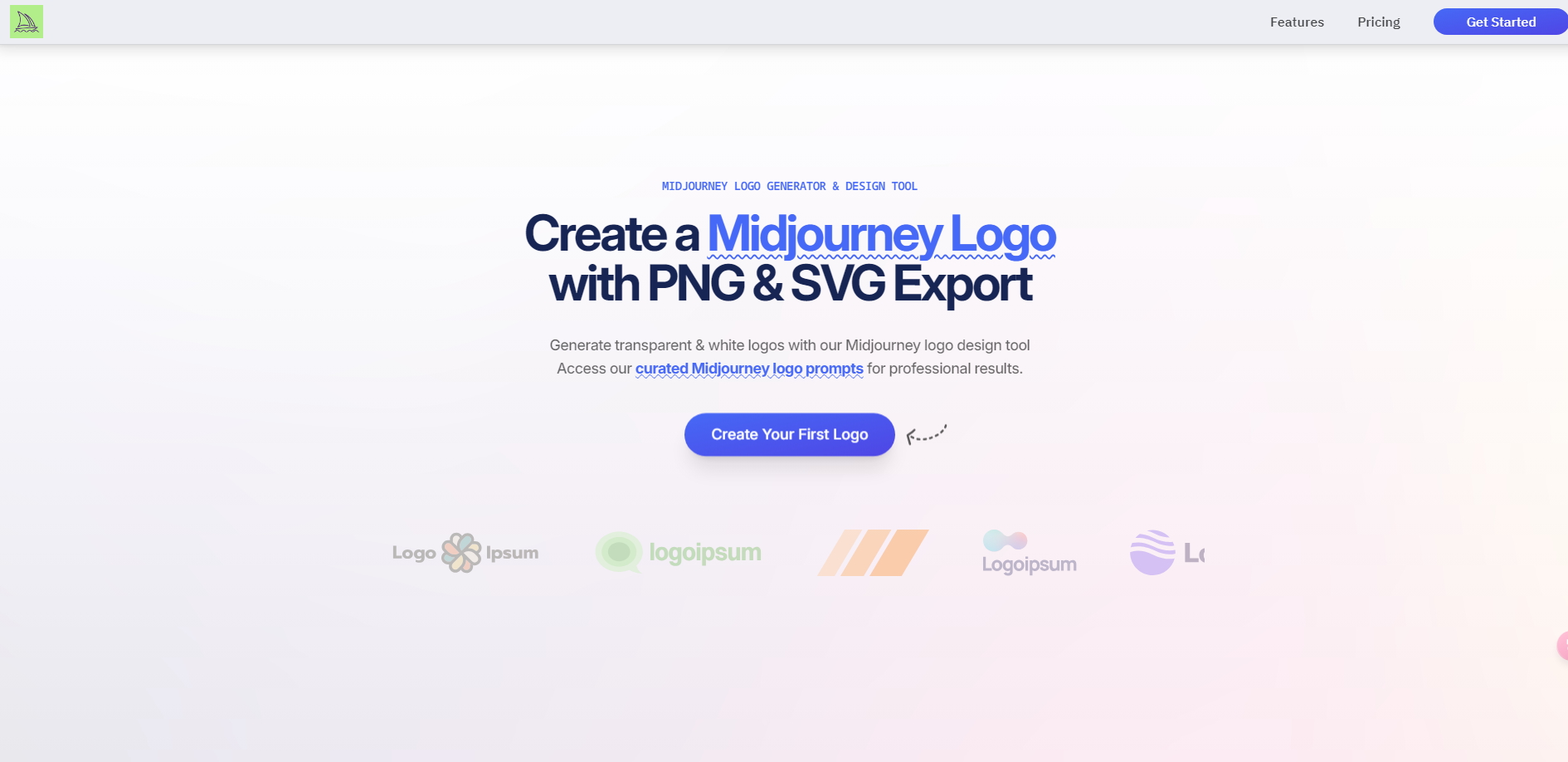 Midjourney Logo Generator gallery image