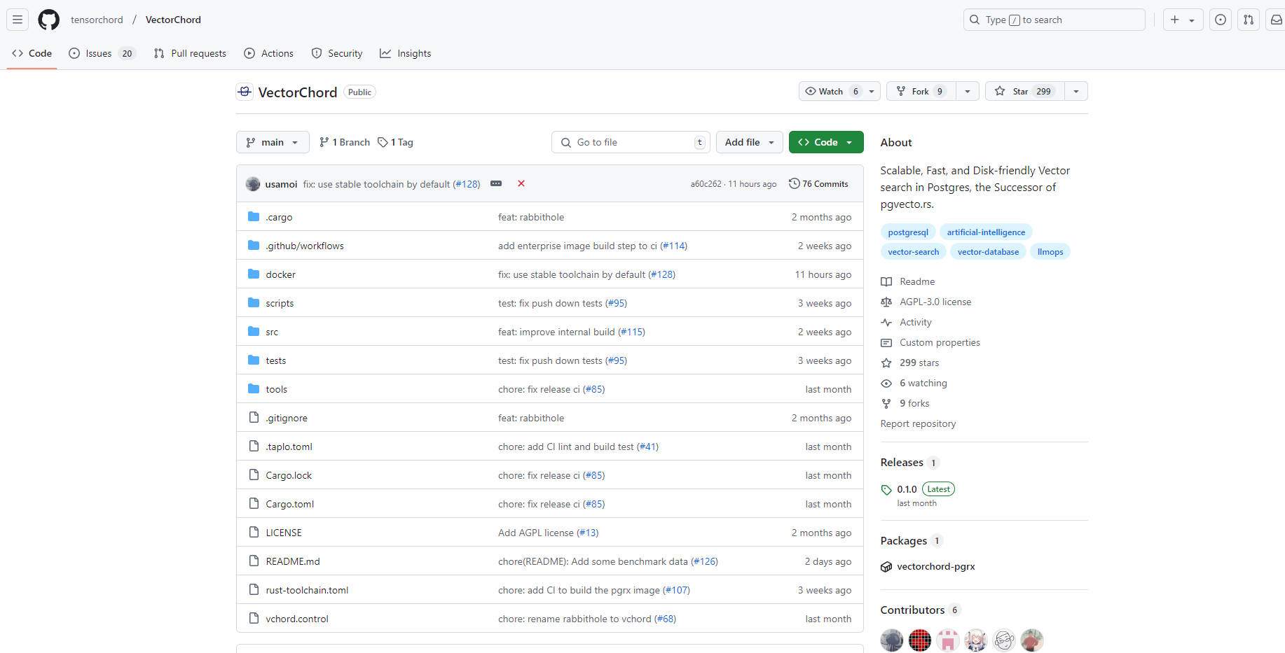 VectorChord gallery image