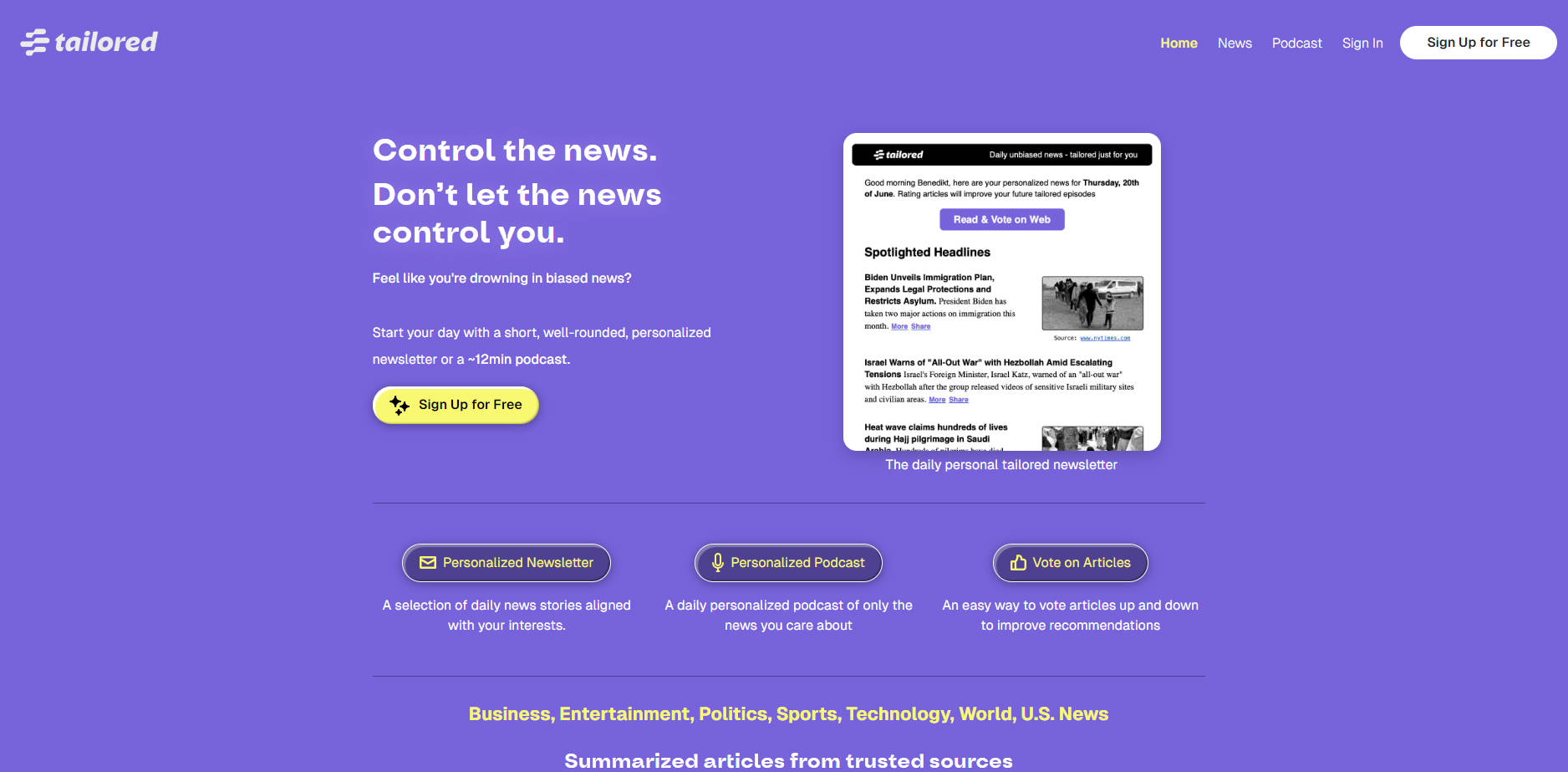 TailoredPod gallery image