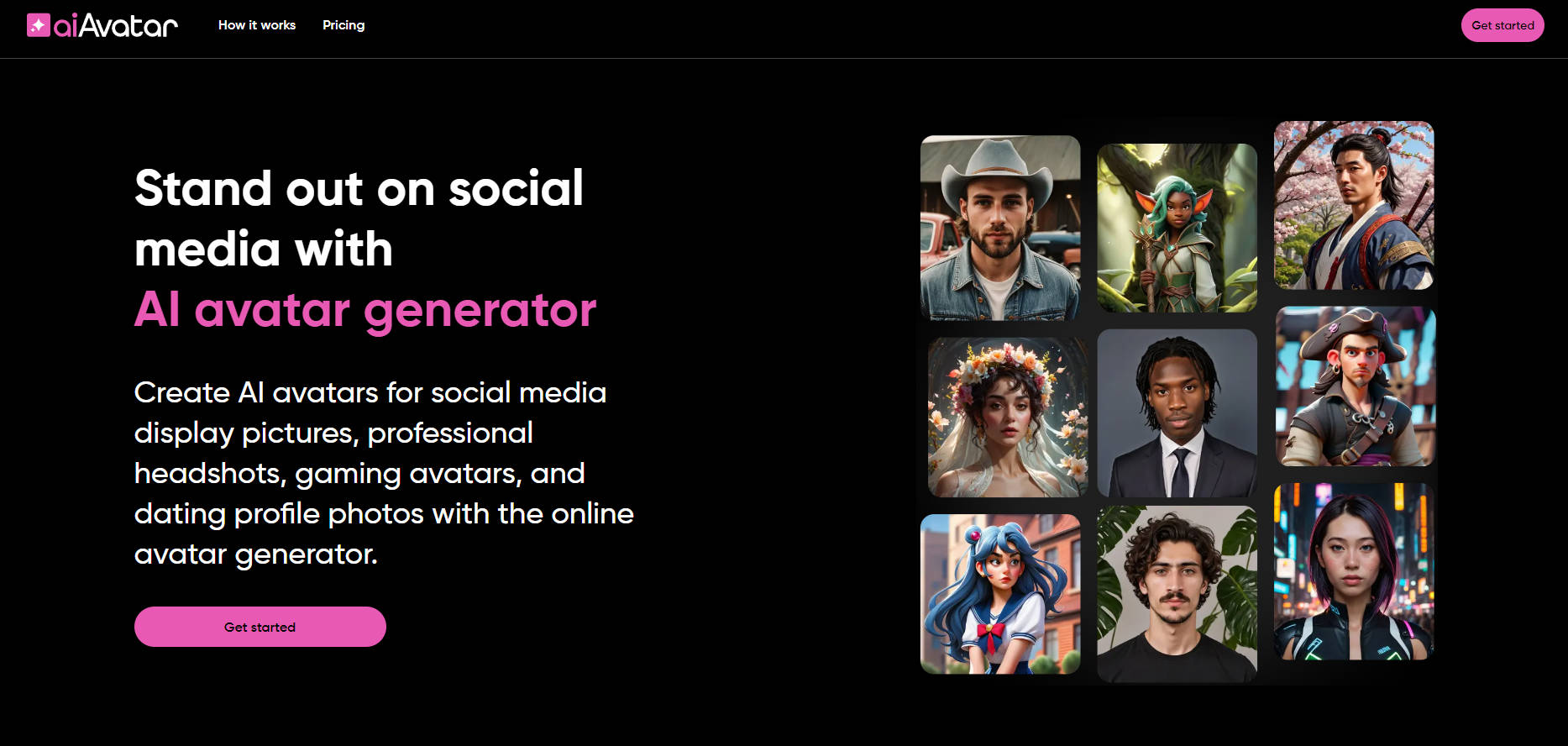 AI avatar gallery image