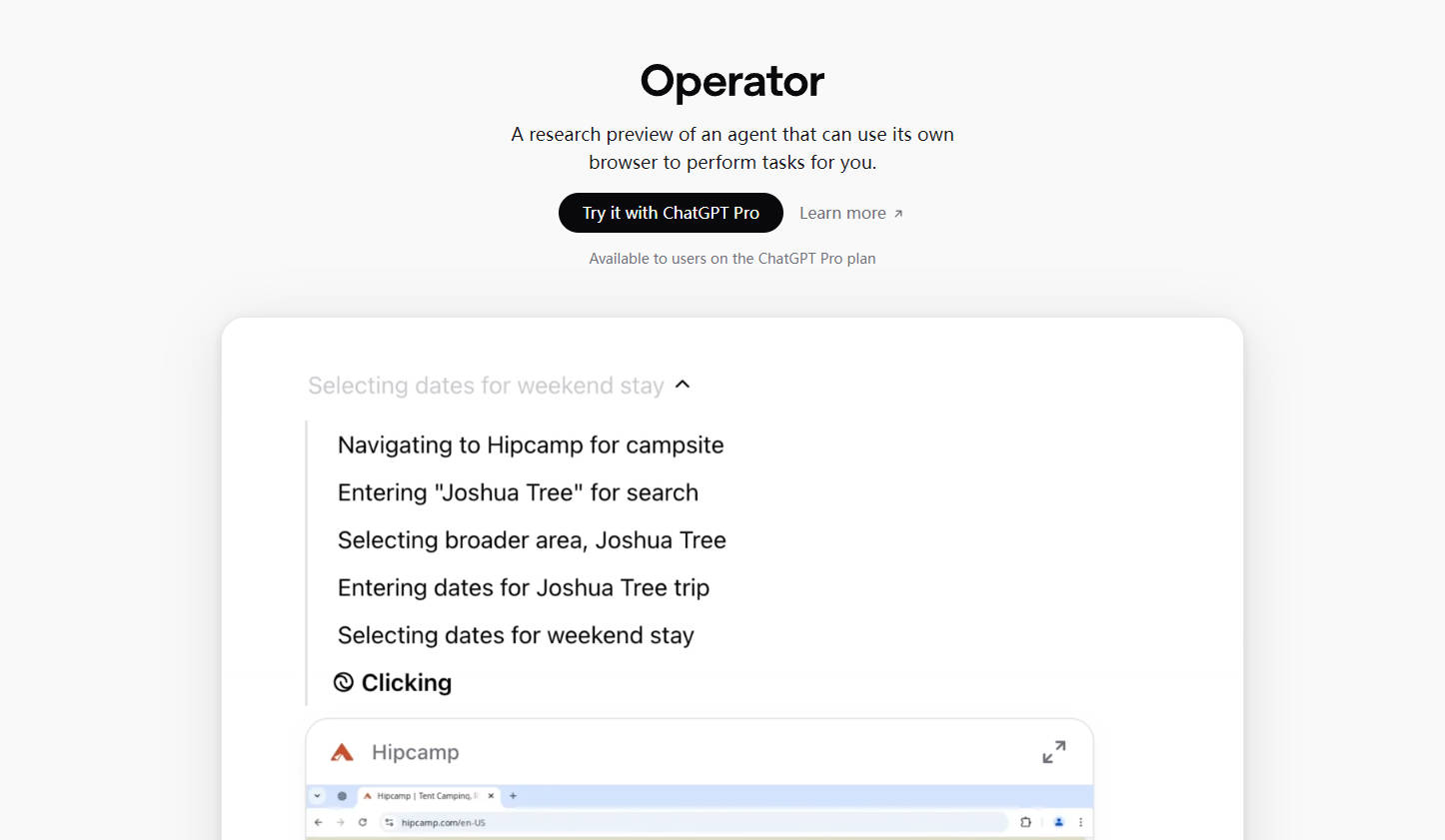 ChatGPT Operator gallery image