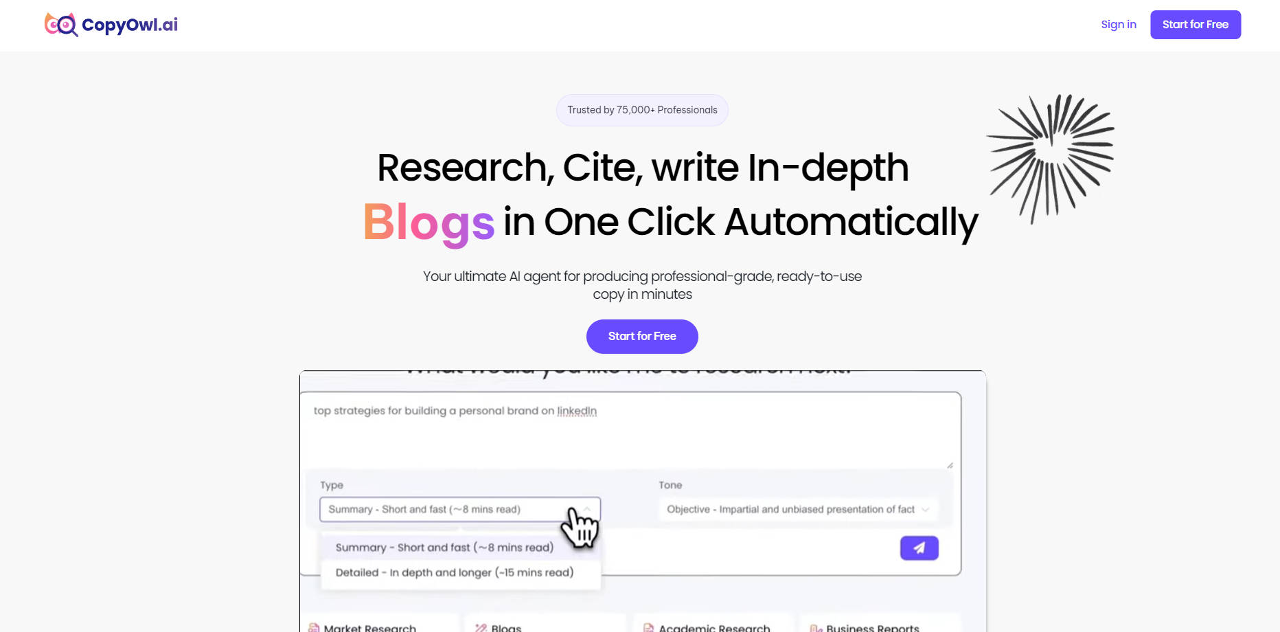 CopyOwl AI gallery image