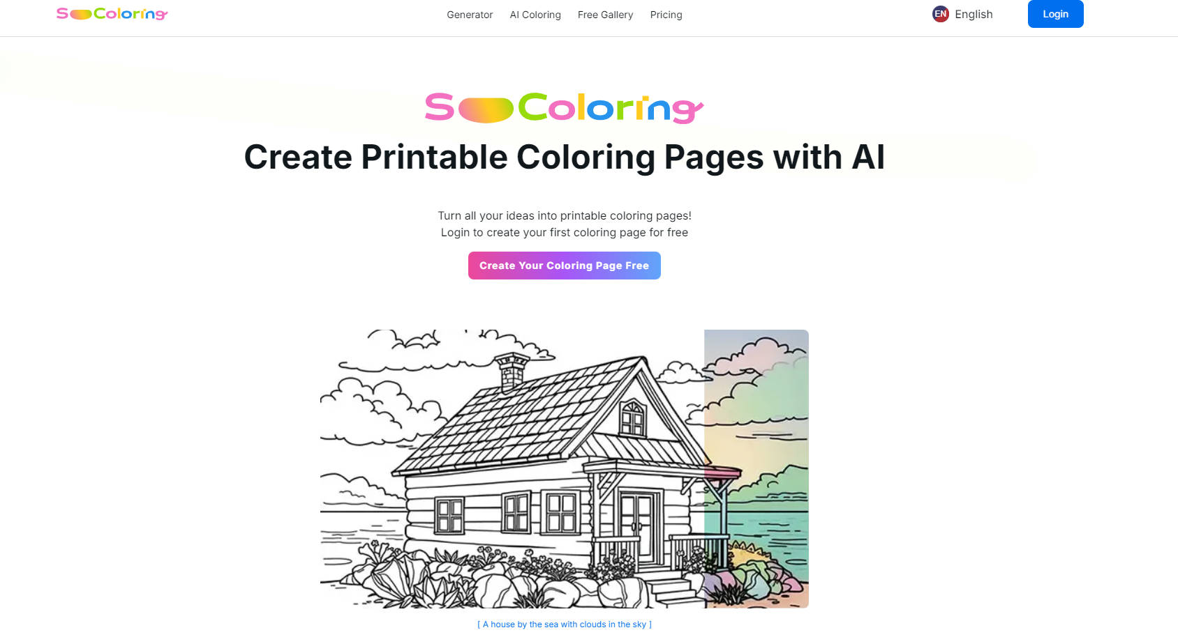 SoColoring gallery image