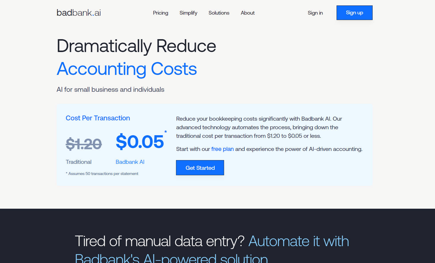 Badbank.ai gallery image