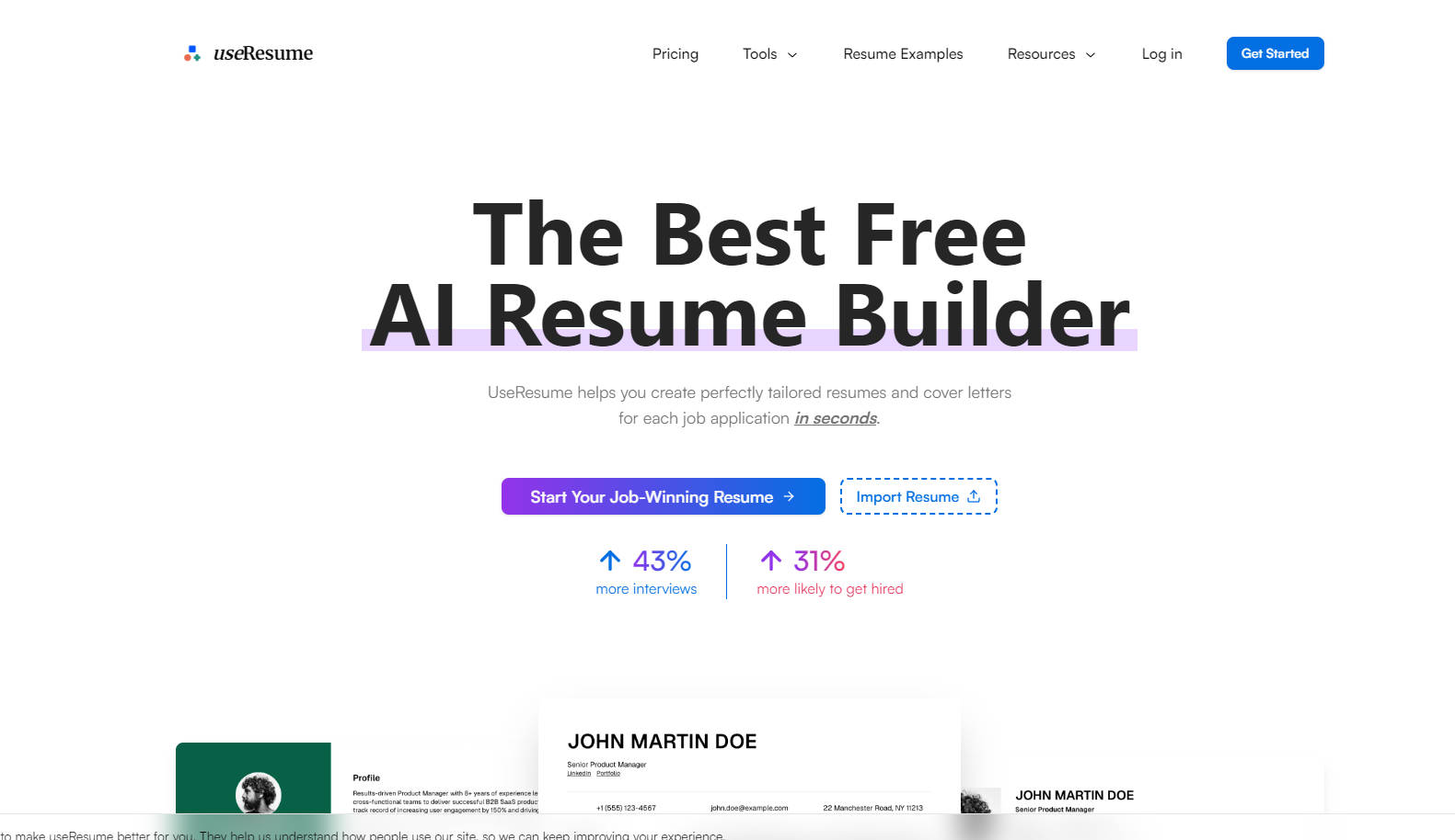 UseResume gallery image