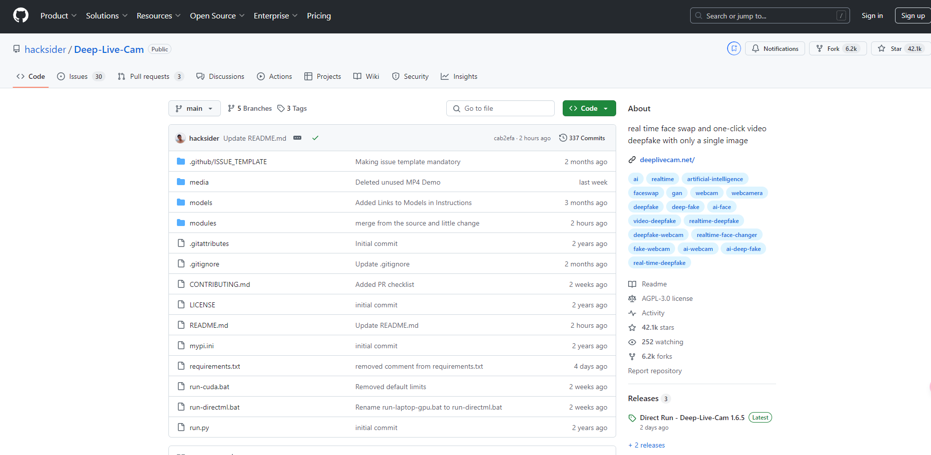Deep-Live-Cam gallery image