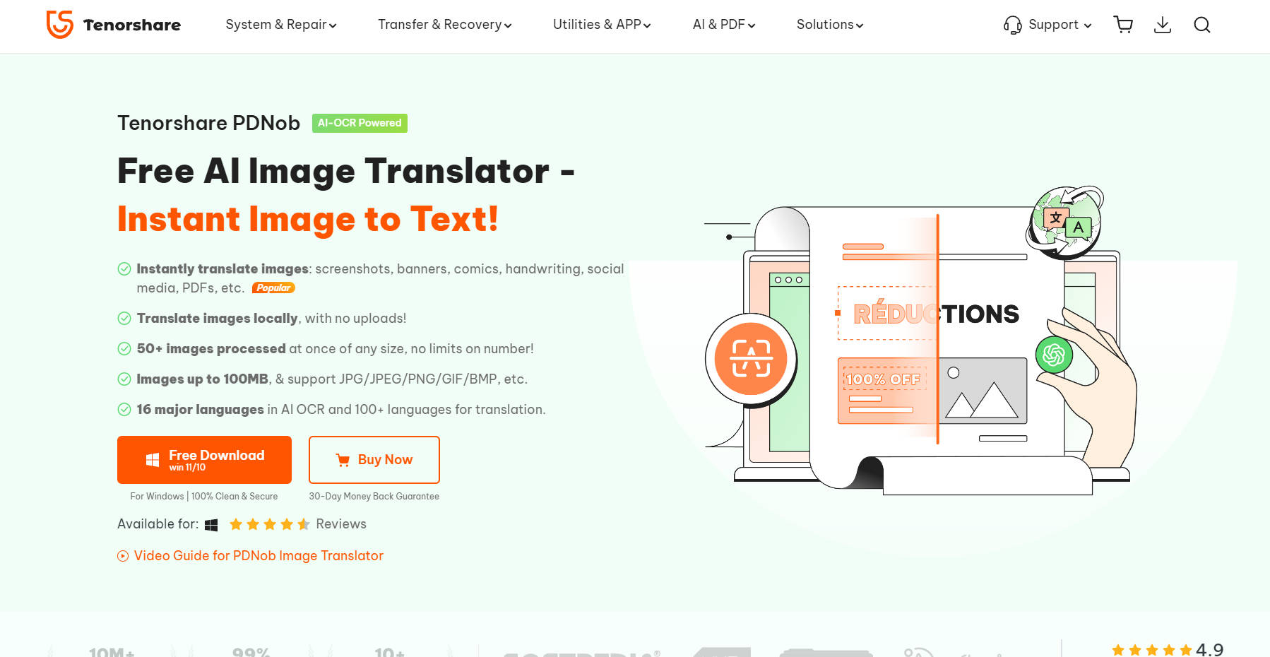 PDNob AI Image Translator gallery image