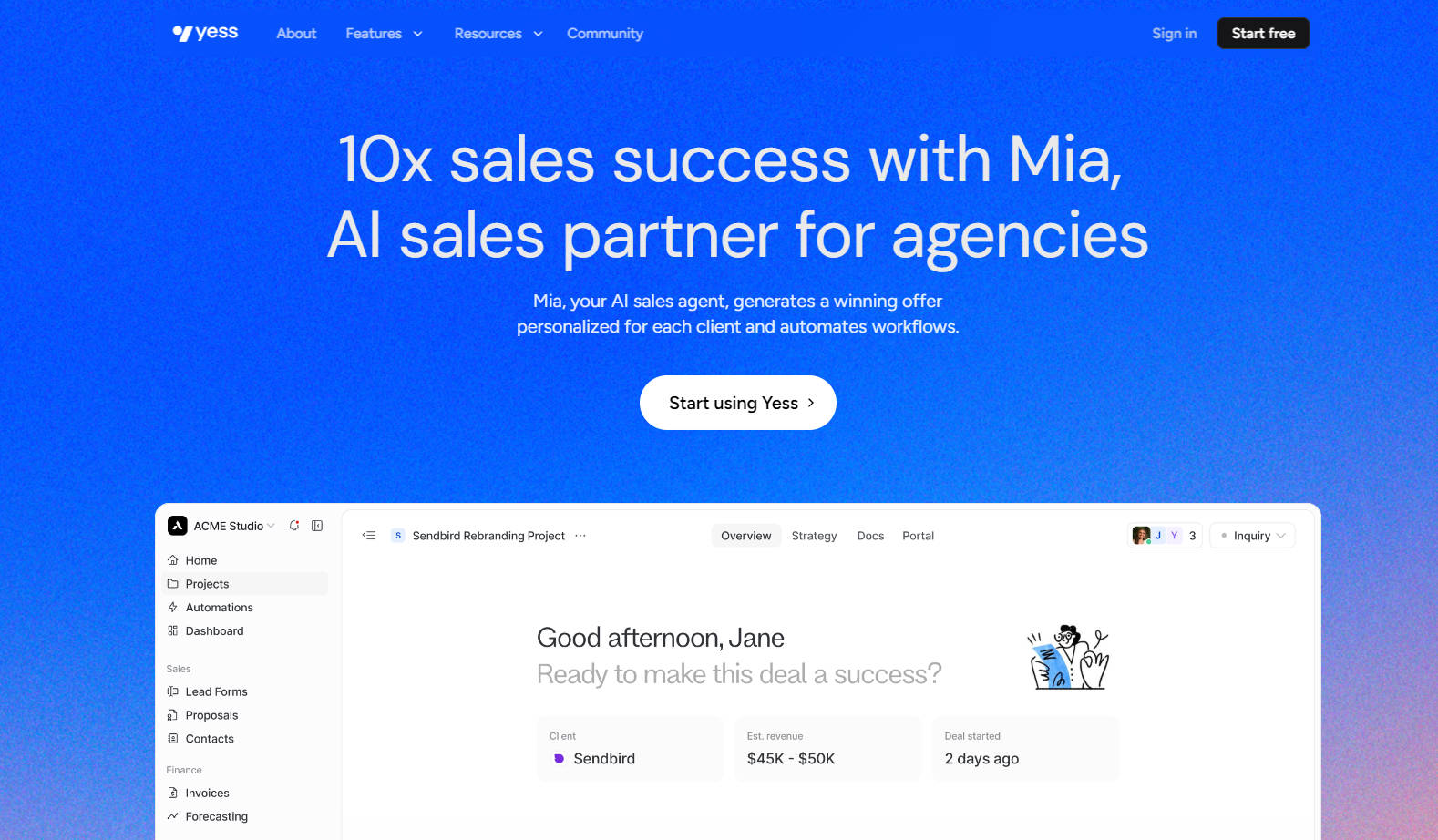 Yess AI gallery image