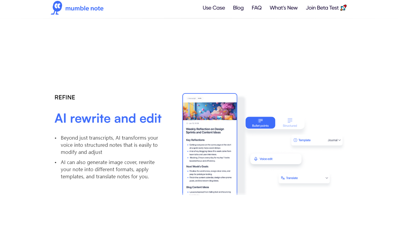 Mumble Note gallery image