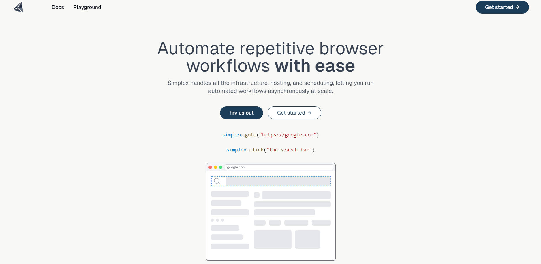 Simplex gallery image