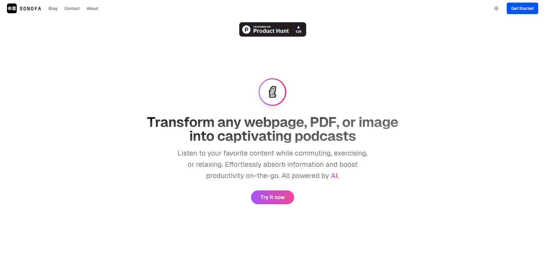 Sonofa gallery image