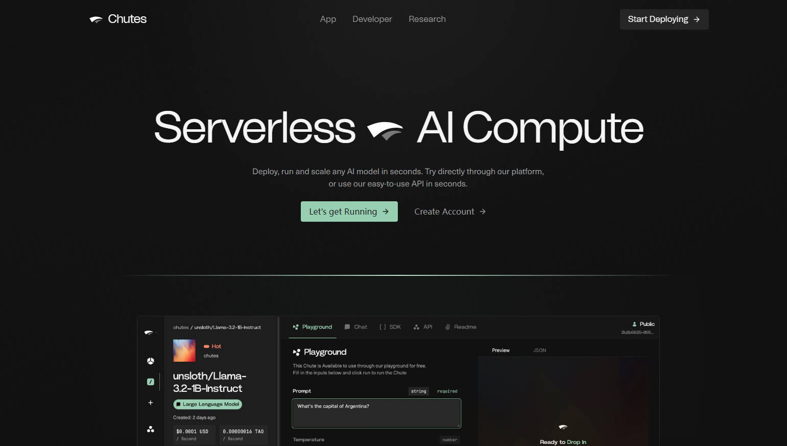 Chutes gallery image