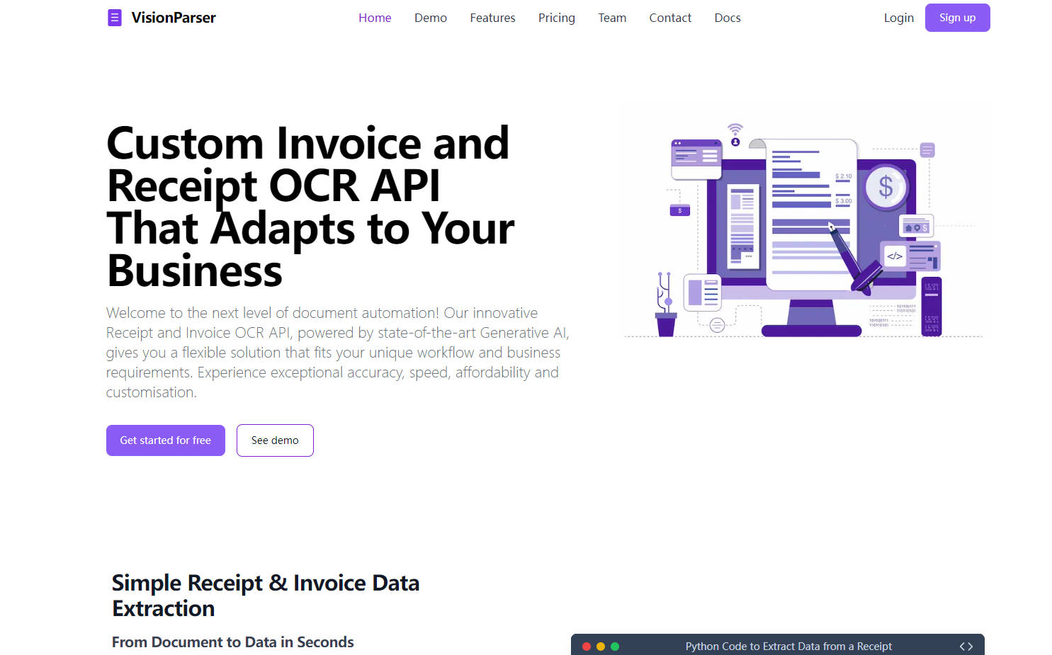 VisionParser gallery image