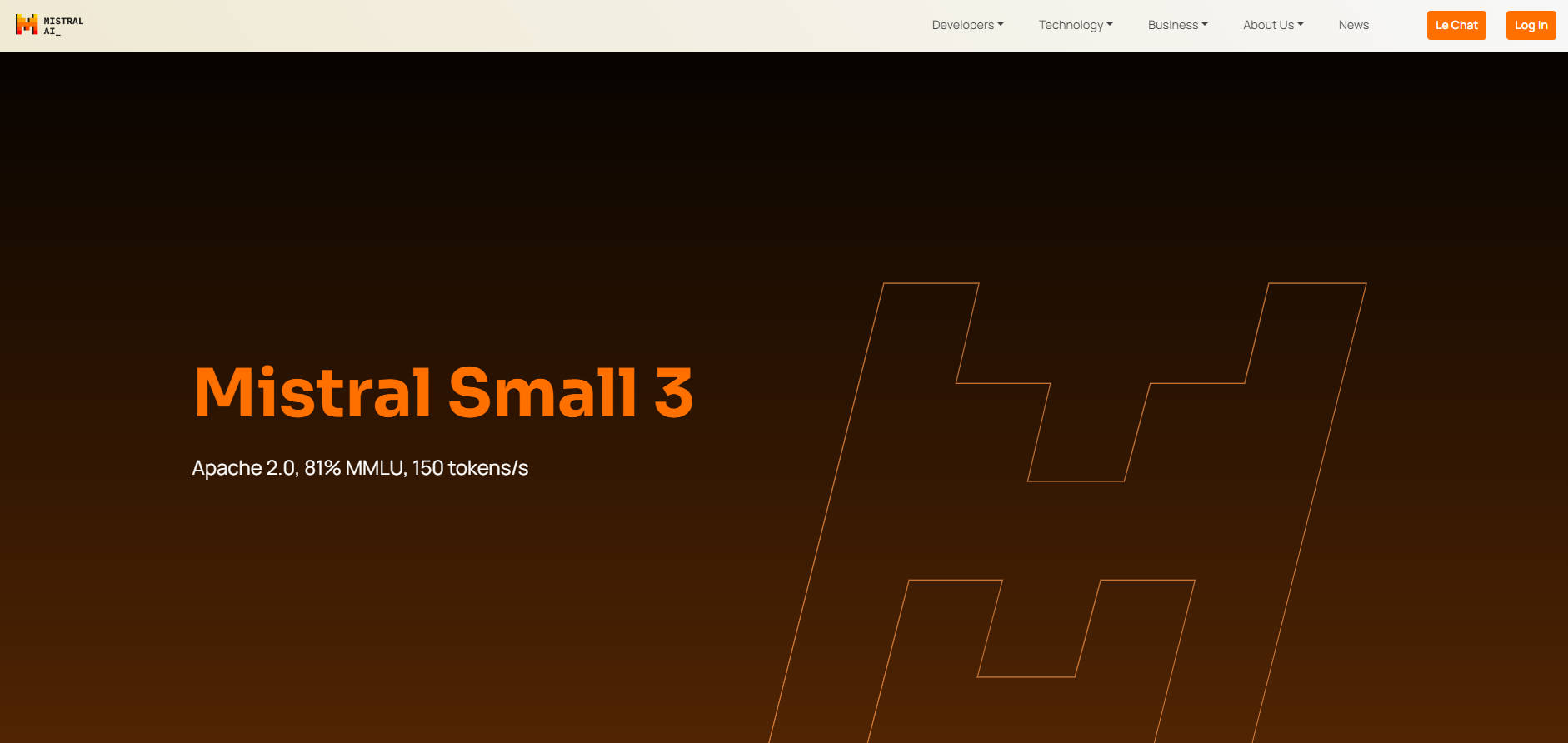 Mistral Small 3 gallery image