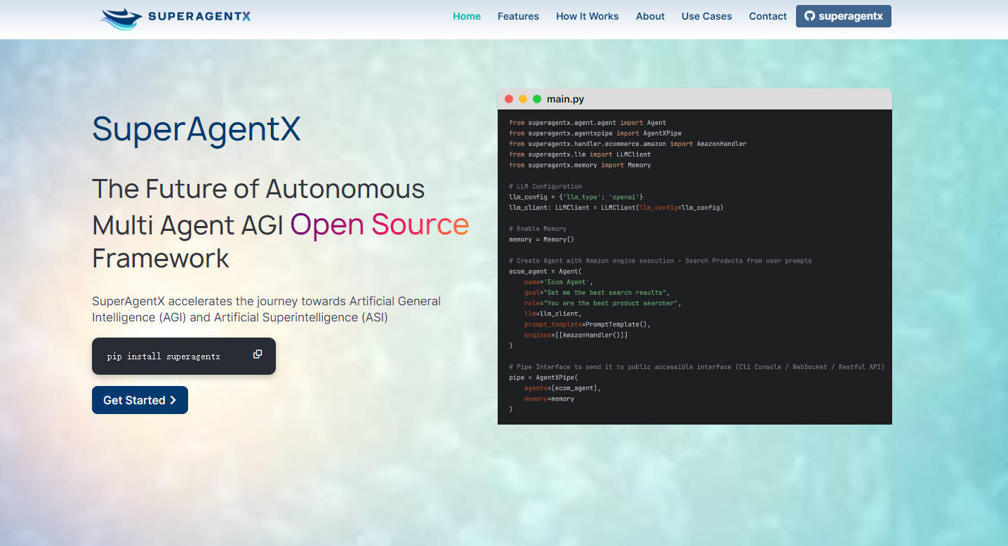 SuperAgentX gallery image