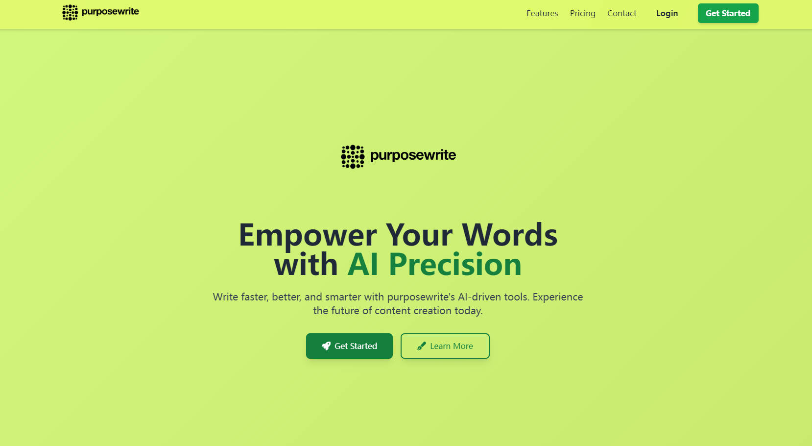 Purposewrite gallery image