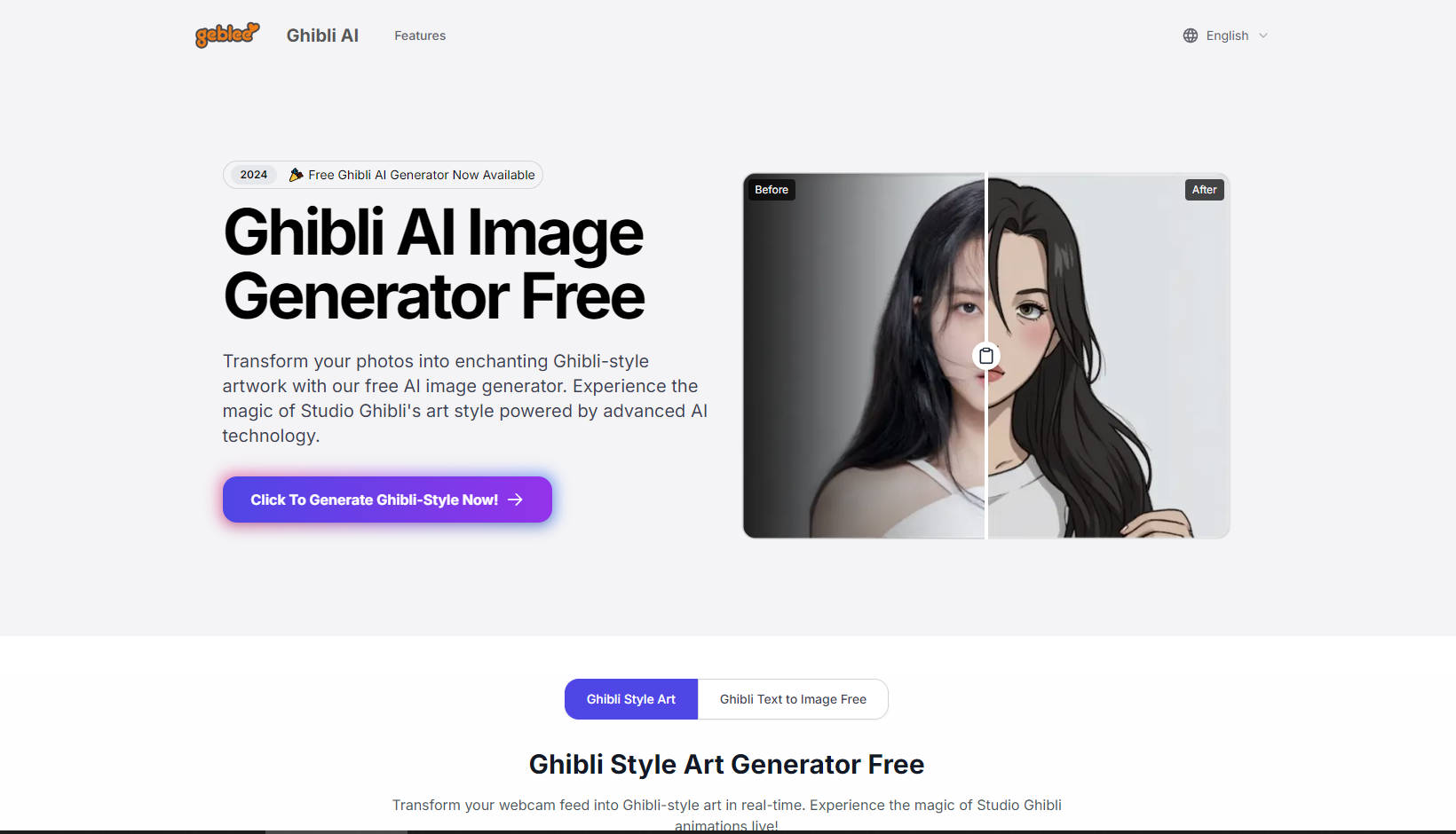 Ghibli ai image generator gallery image