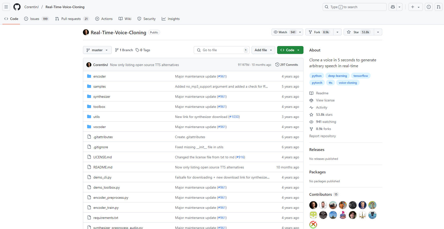 Real-Time Voice Cloning gallery image