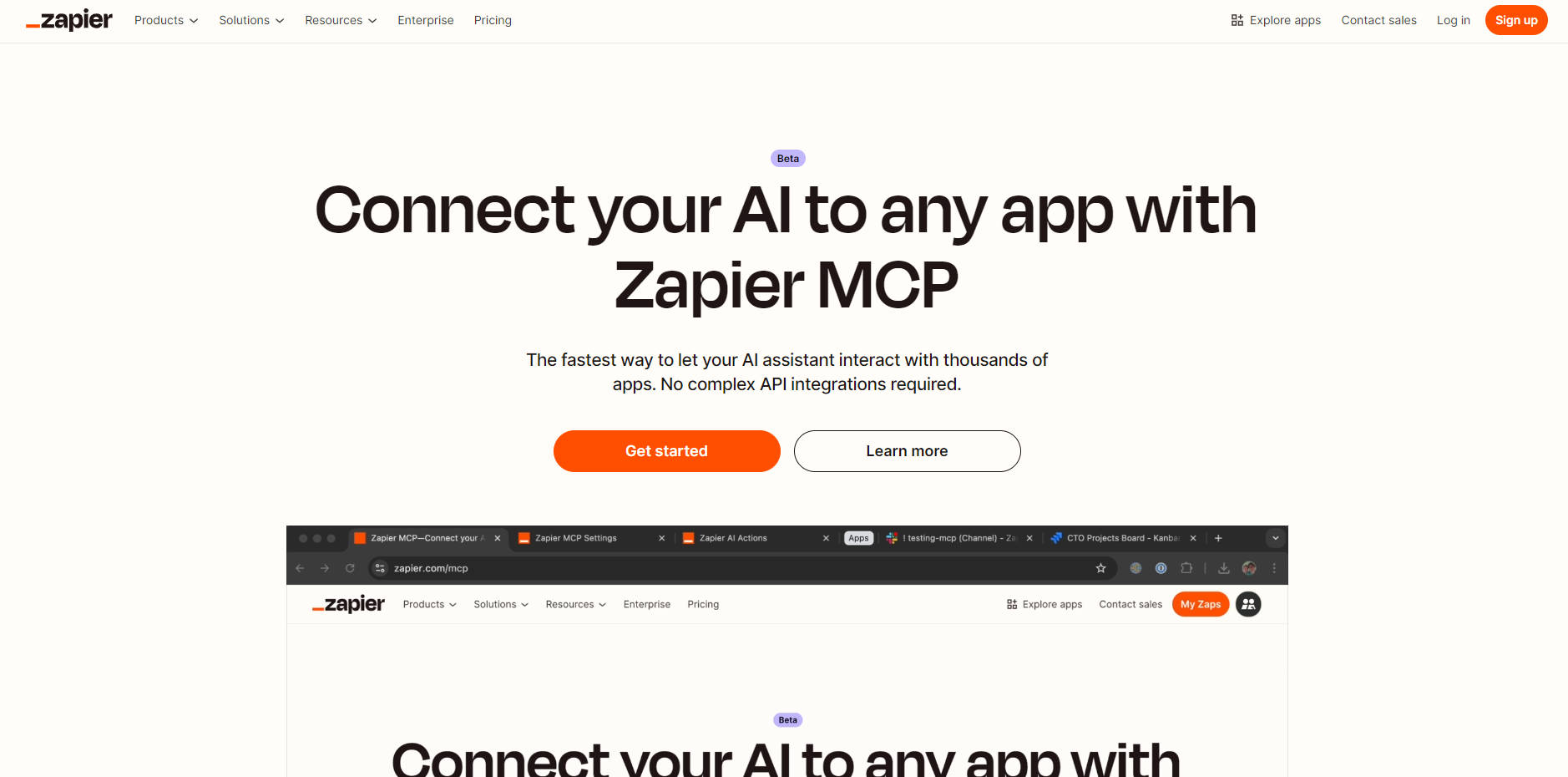 Zapier MCP gallery image