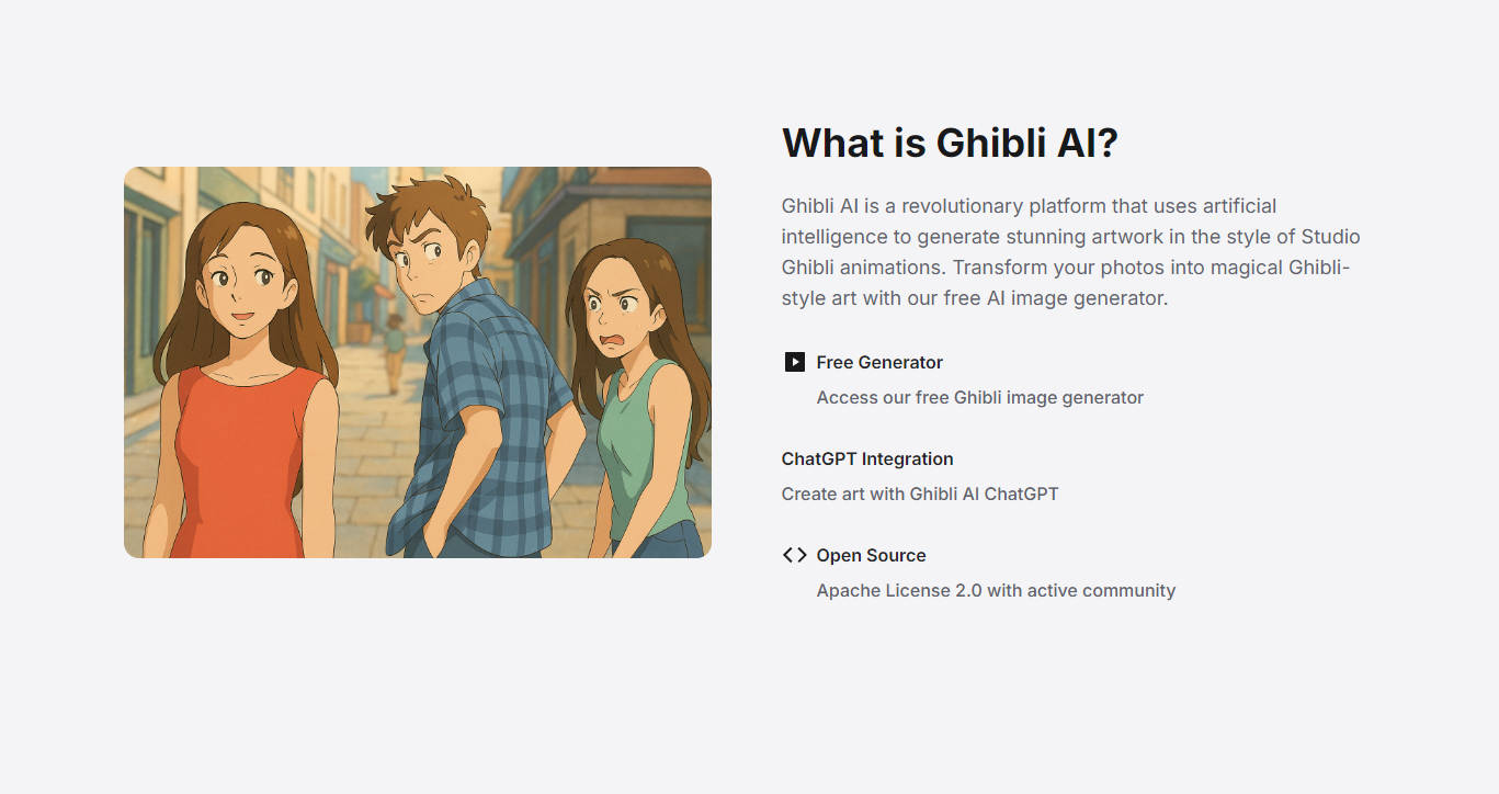 Ghibli ai image generator gallery image