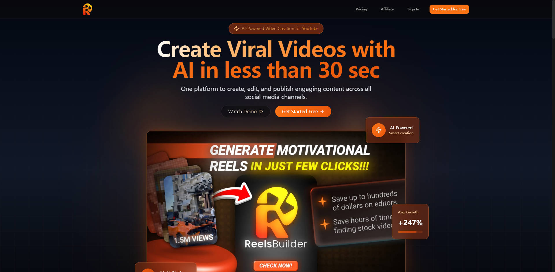 ReelsBuilder AI gallery image