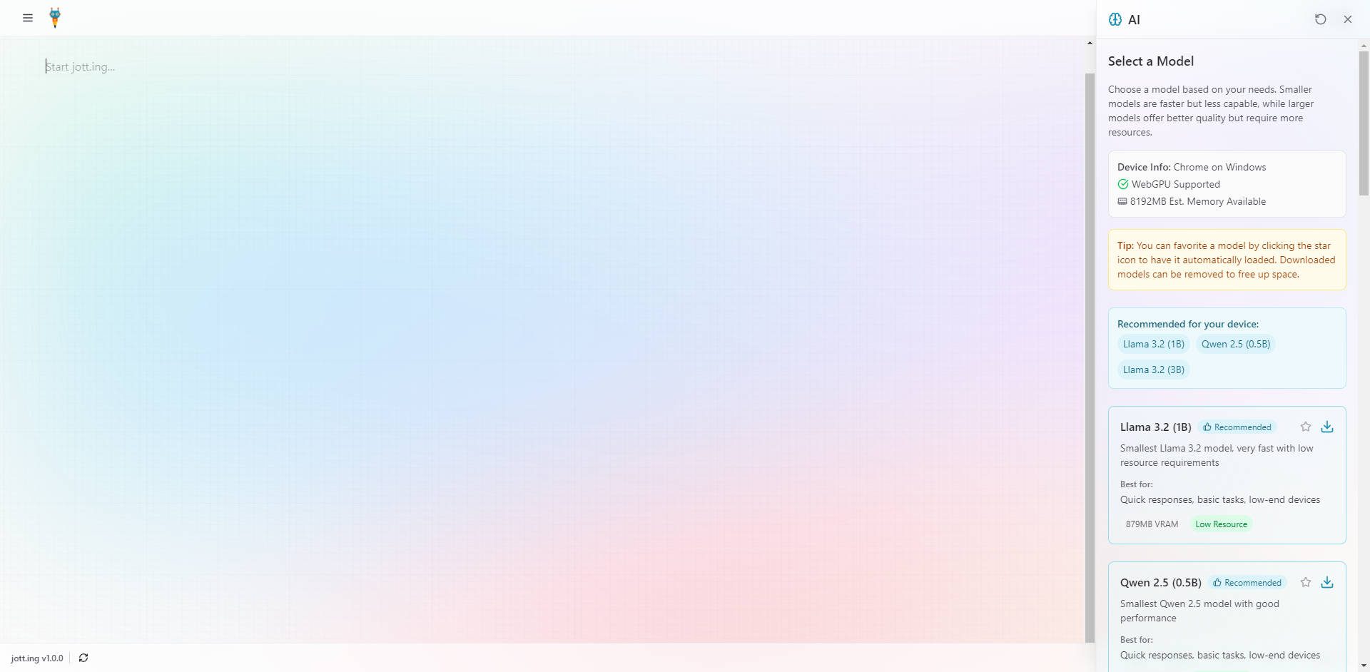 jott.ing gallery image