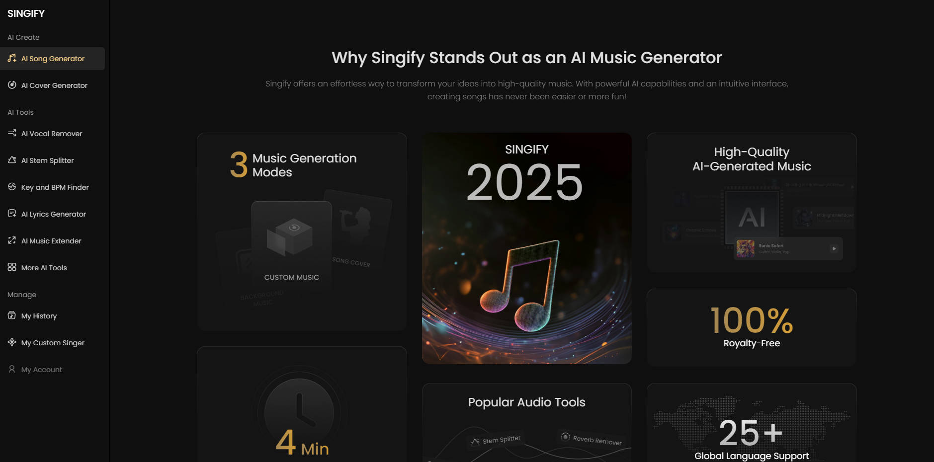 Singify gallery image