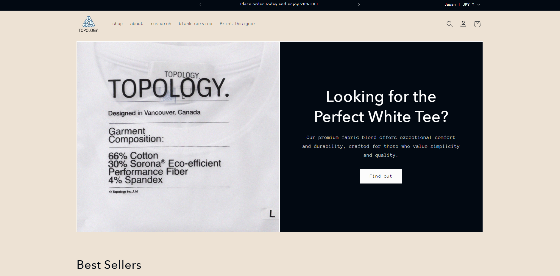 Topology clothing gallery image