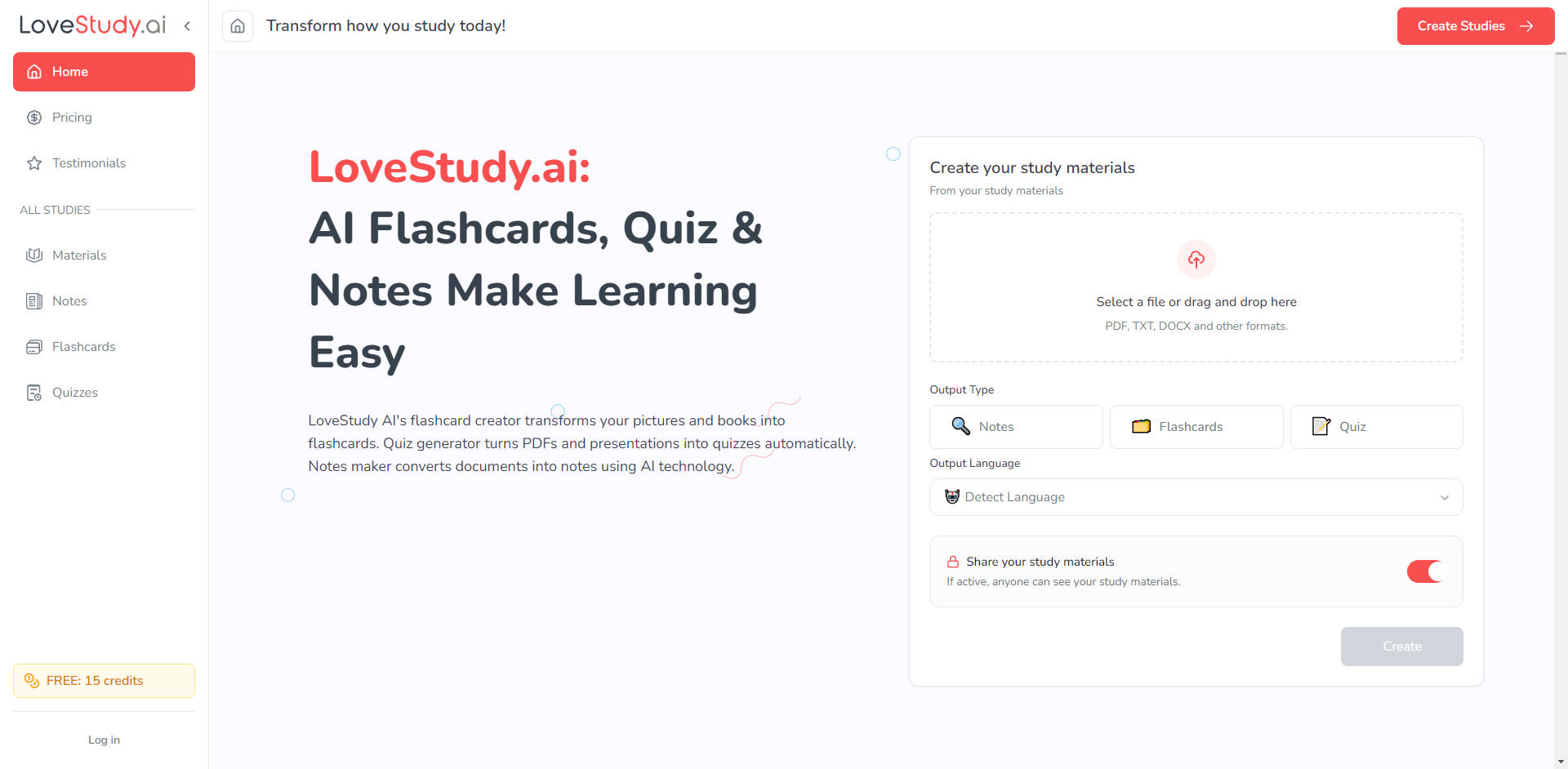 LoveStudy.ai gallery image