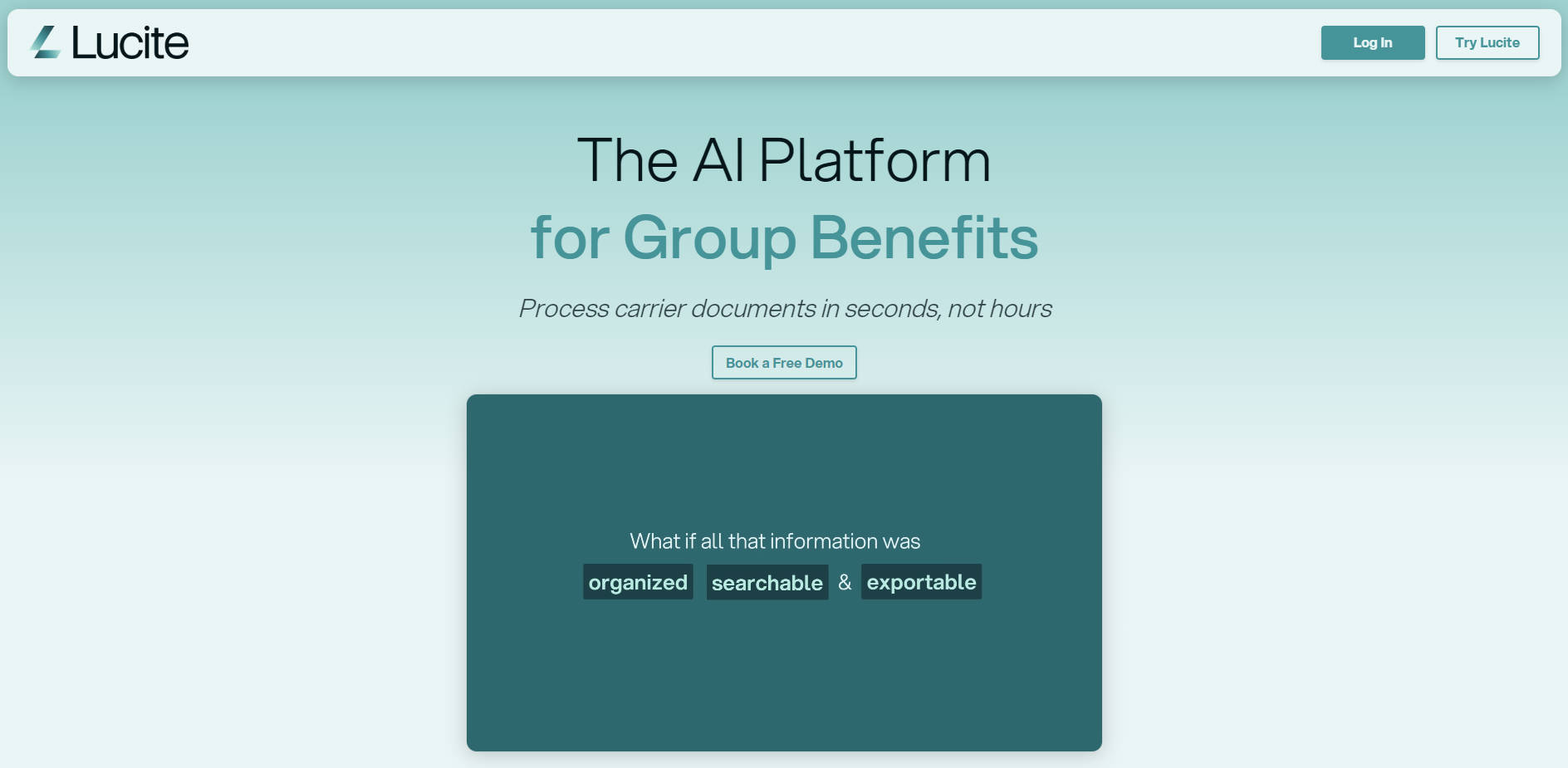 Lucite gallery image