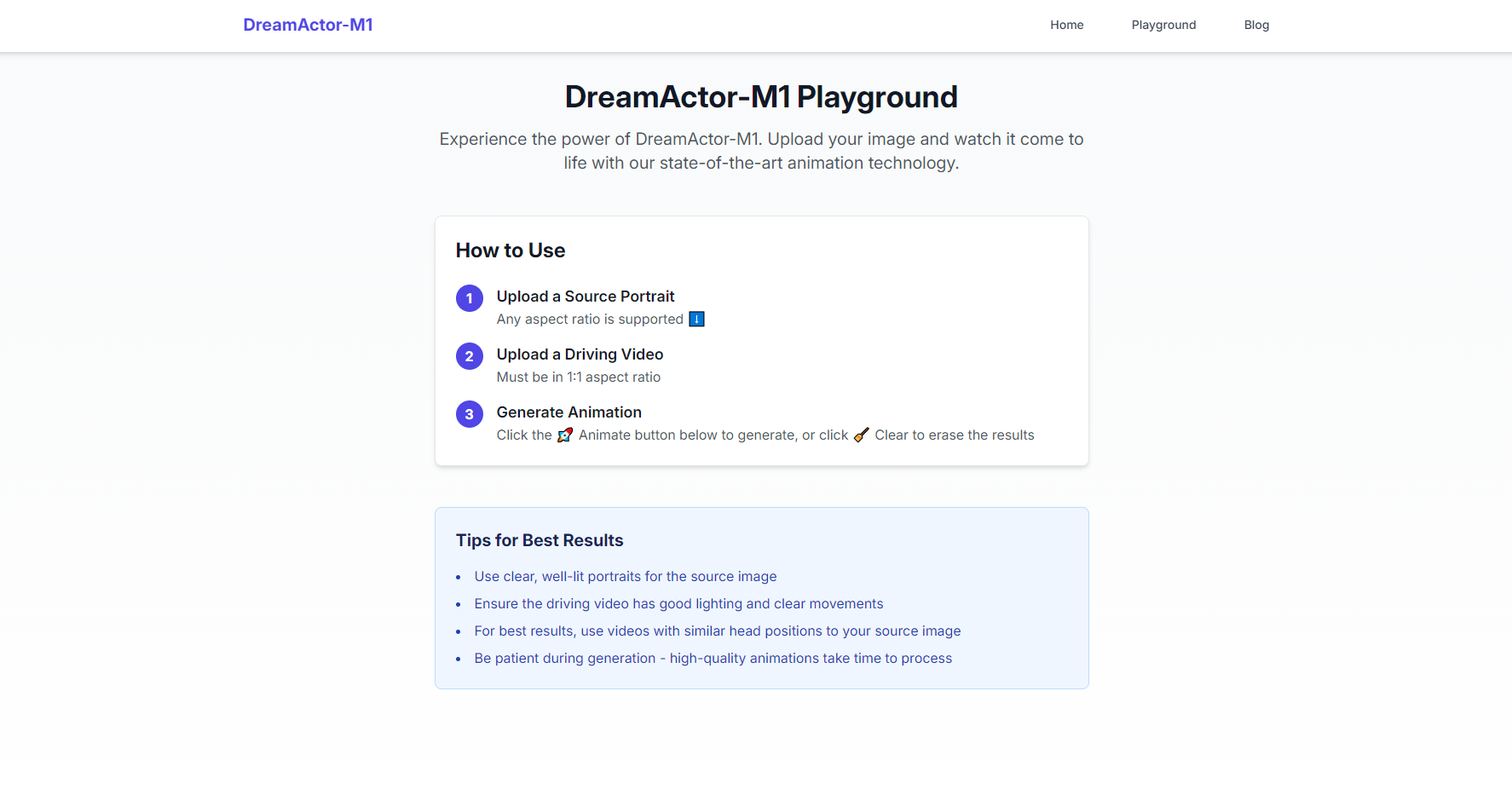 DreamActor-M1 gallery image