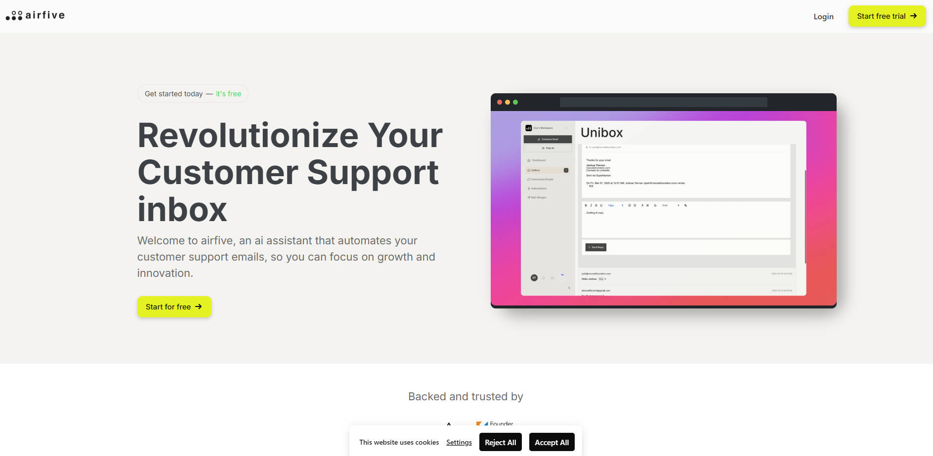 Airfive gallery image