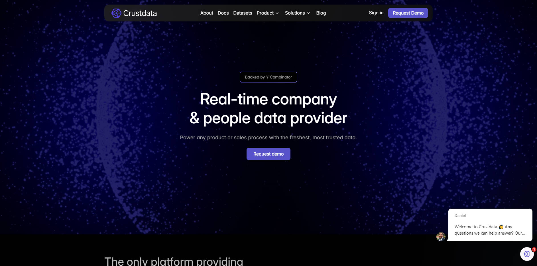 Crustdata gallery image
