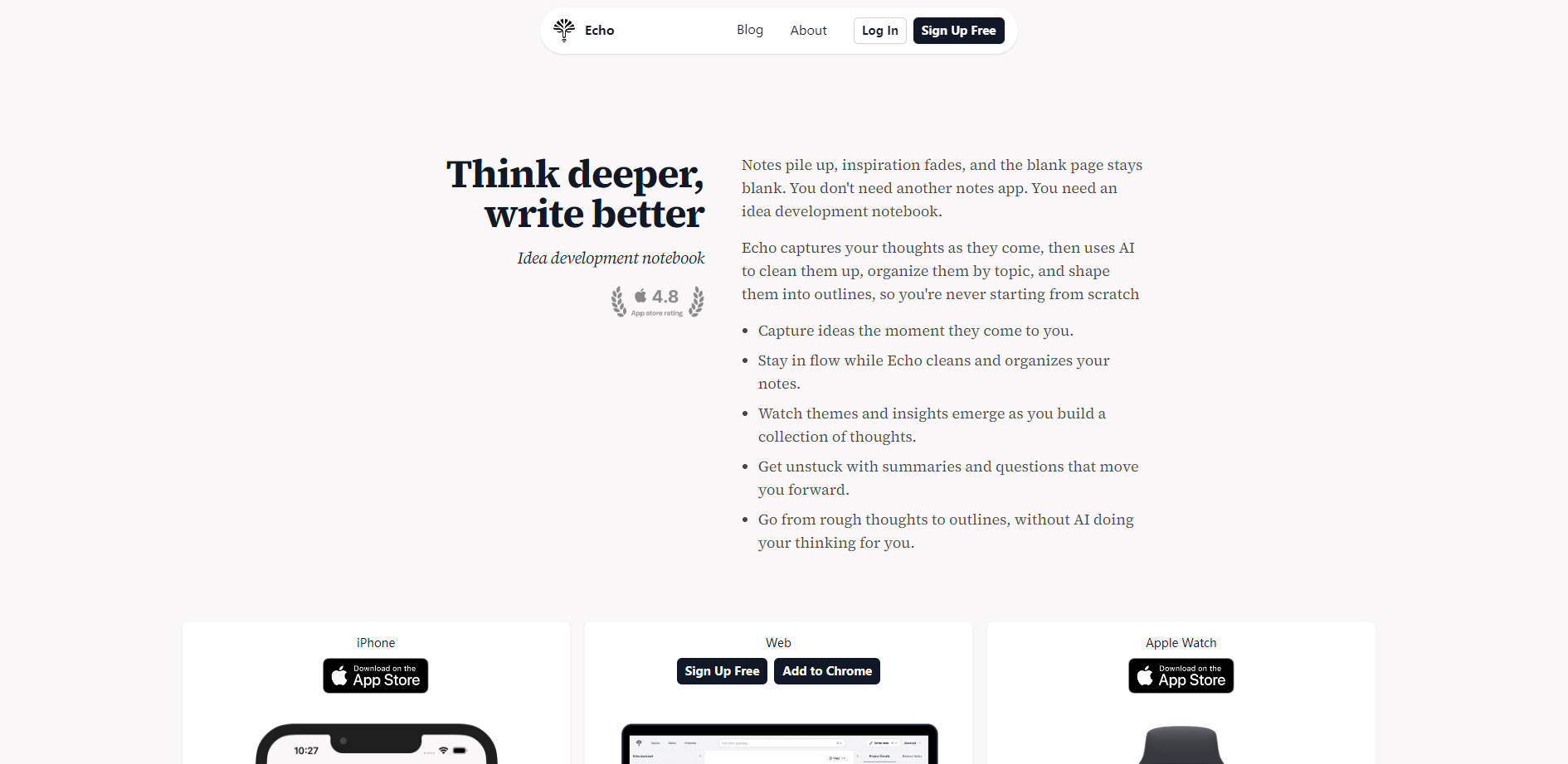 Echo Voice Notes gallery image