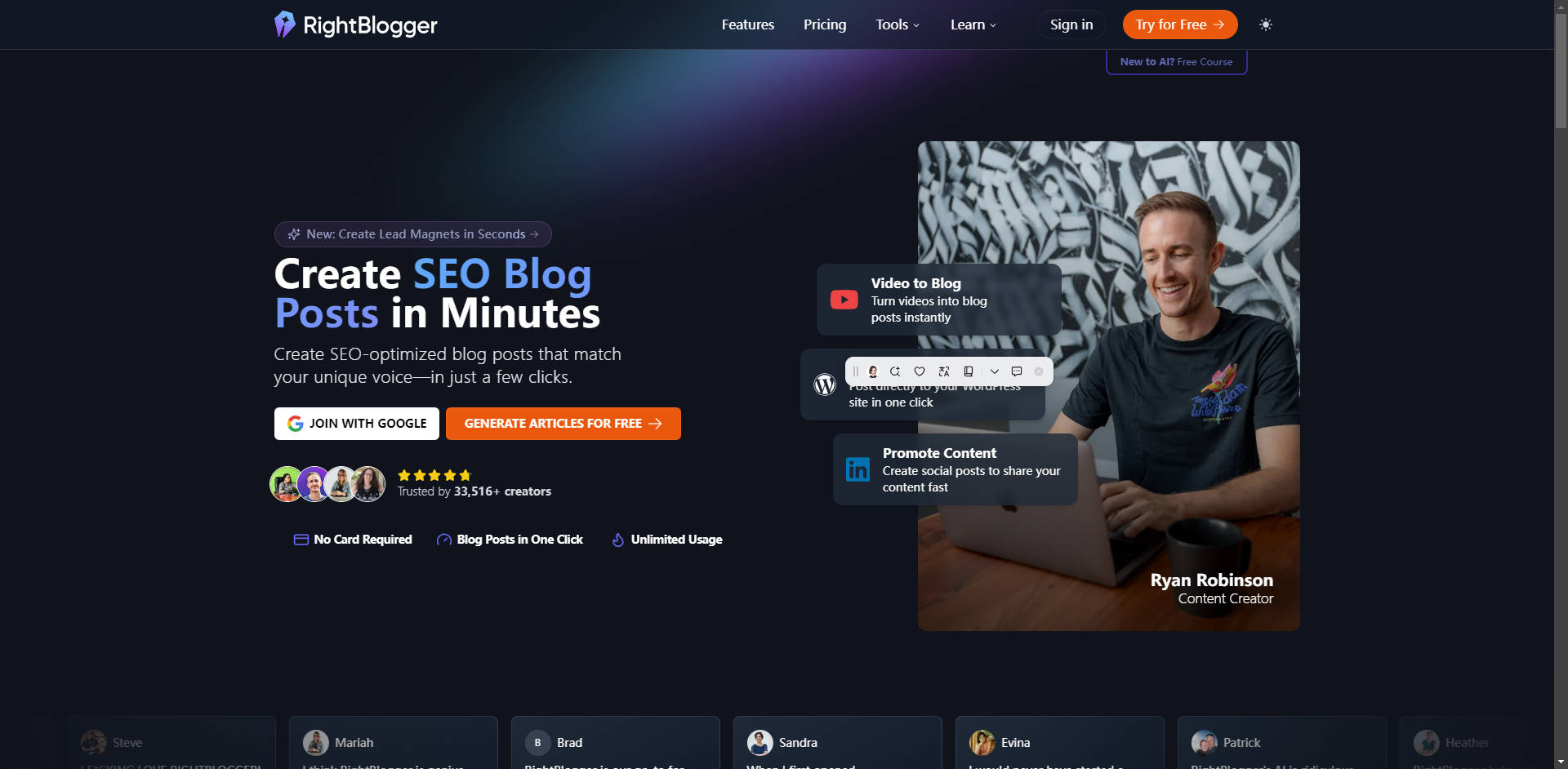 RightBlogger gallery image