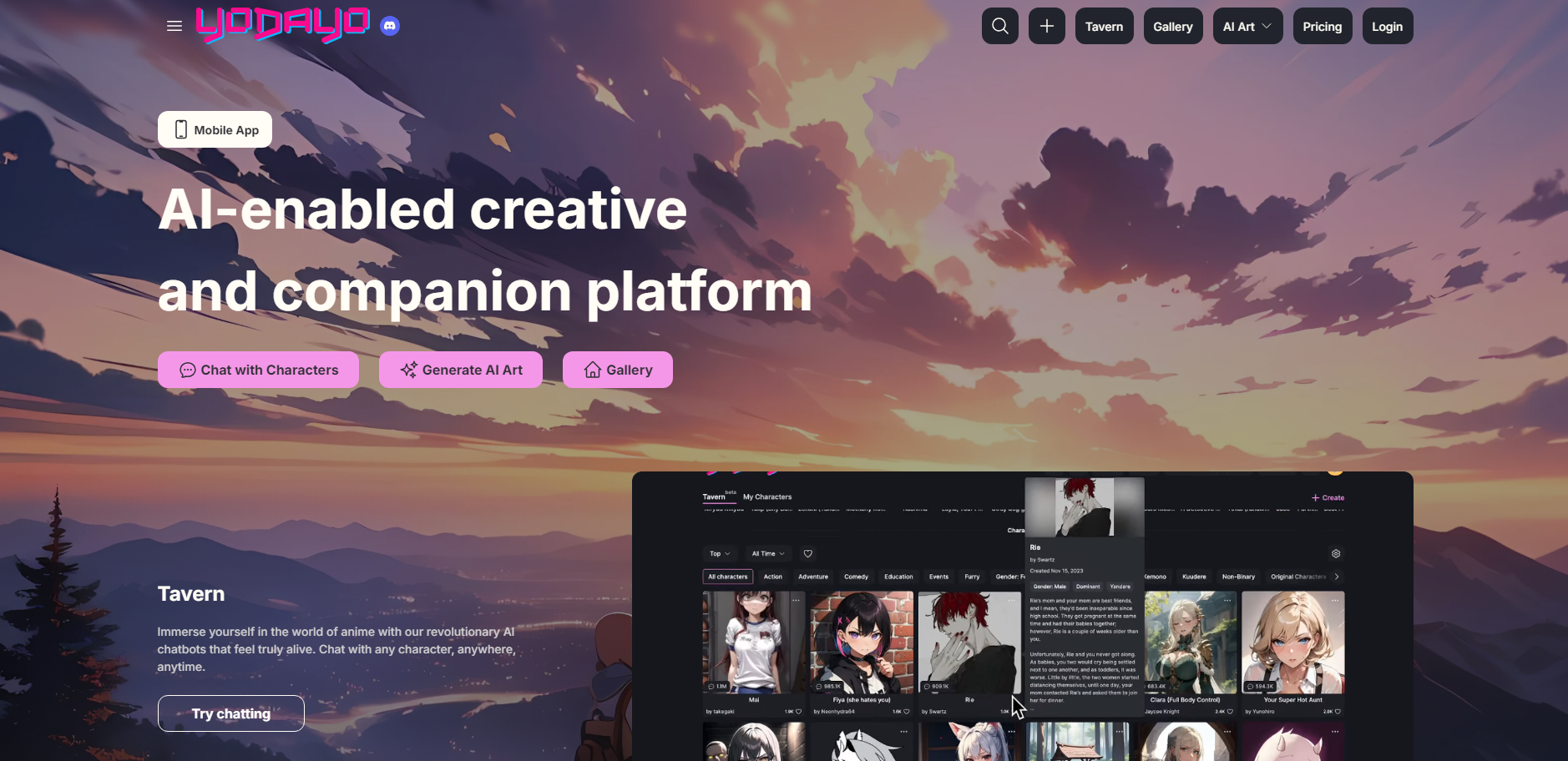 Yodayo gallery image