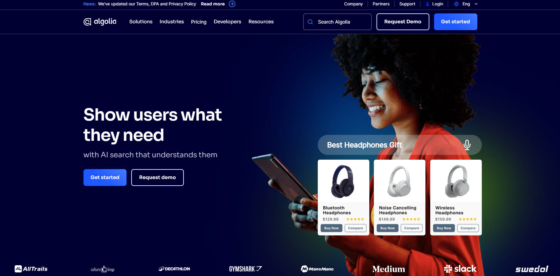 Algolia gallery image