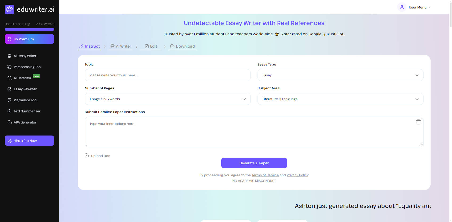 EduWriter.AI gallery image