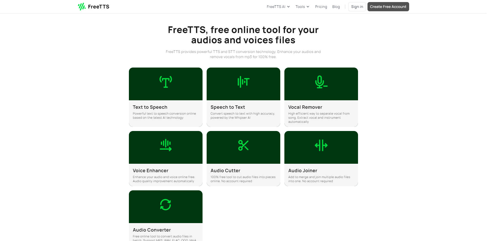 Free TTS gallery image