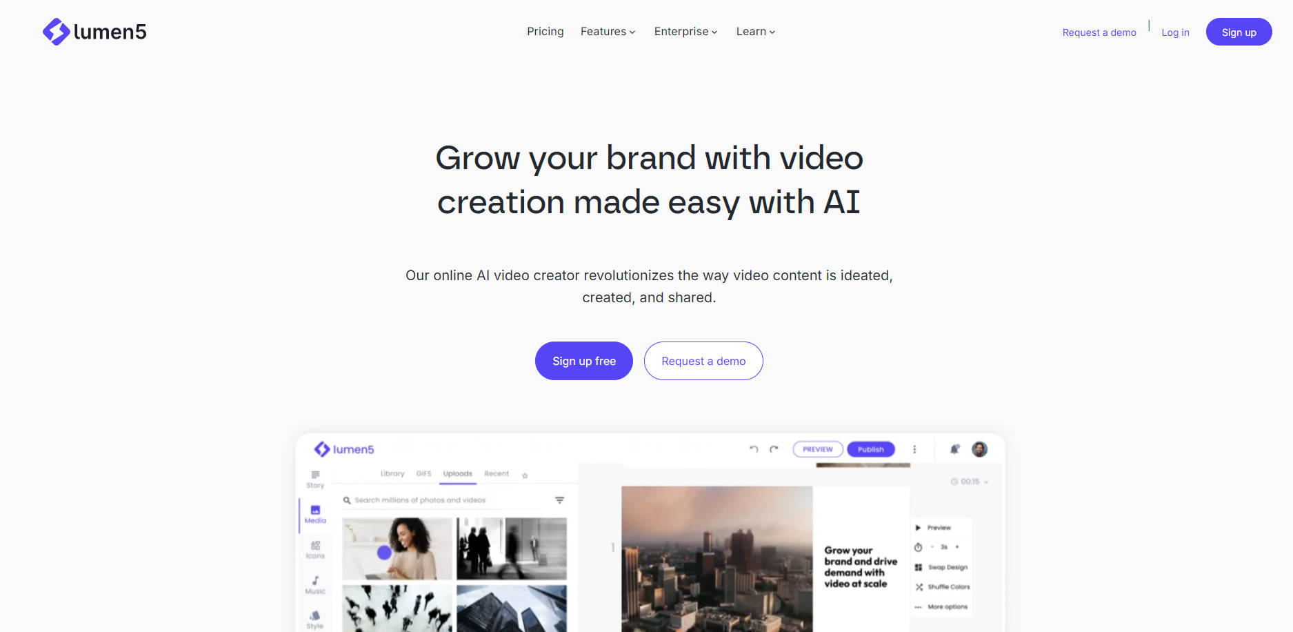 Lumen5 gallery image