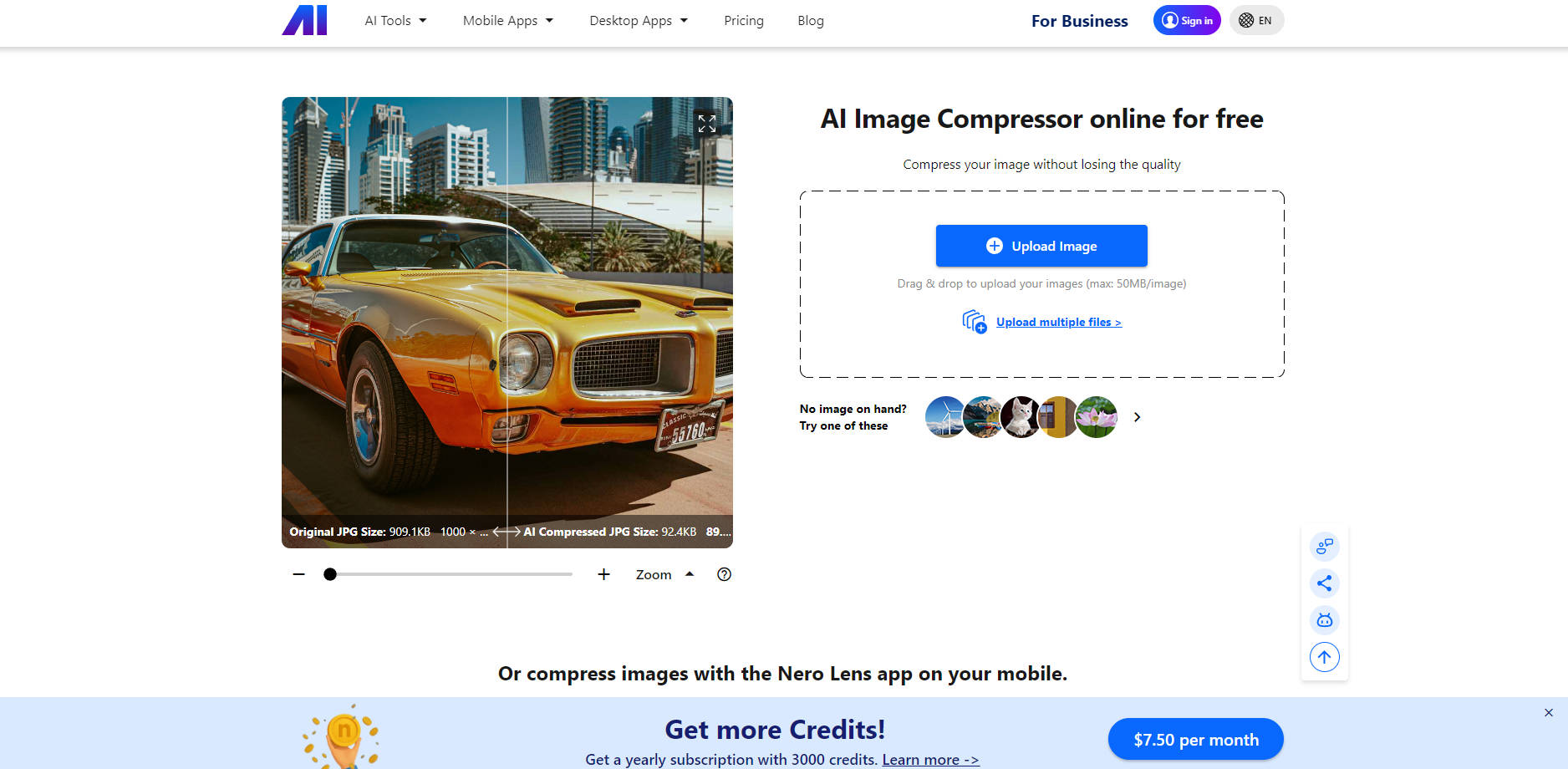 Image Compressor AI gallery image