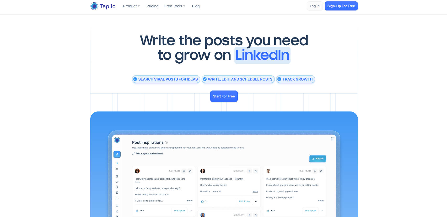 Taplio gallery image