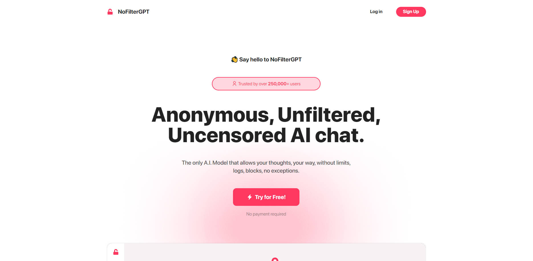 NoFilterGpt gallery image